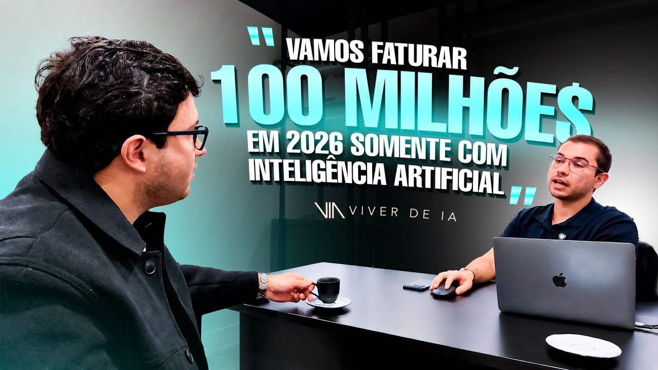 Eduardo Ulysséa em conversa na sede da Viver de IA